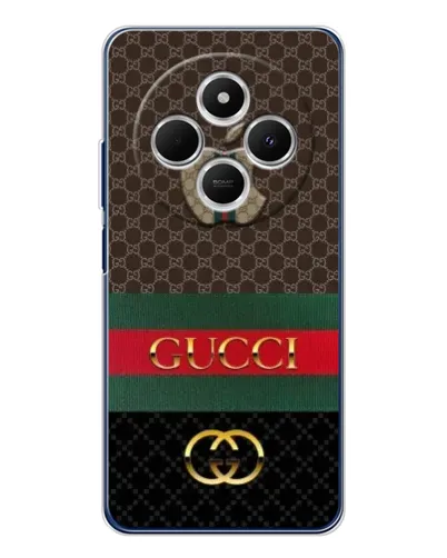 Чехол для Xiaomi Poco C75 с картинкой «Gucci — брендированный десерт» Чехол для Xiaomi Poco C75 с картинкой «Gucci — брендированный десерт»