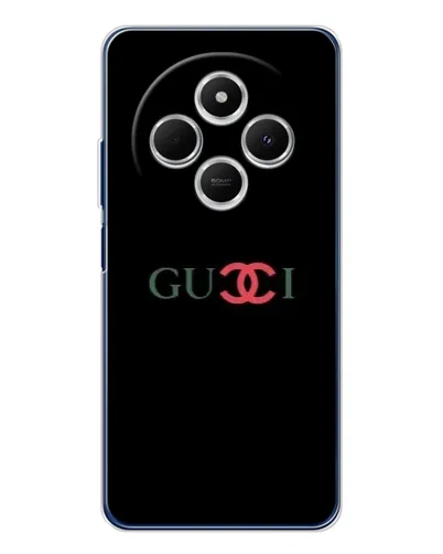Чехол для Xiaomi Poco C75 с картинкой «Gucci — красный градиент» Чехол для Xiaomi Poco C75 с картинкой «Gucci — красный градиент»