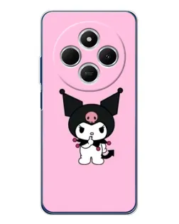 Чехол для Xiaomi Poco C75 с картинкой «Kuromi — розовая нежность» Чехол для Xiaomi Poco C75 с картинкой «Kuromi — розовая нежность»