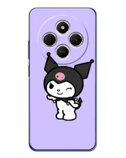 Чехол для Xiaomi Poco C75 с картинкой «Классическая Kuromi» Чехол для Xiaomi Poco C75 с картинкой «Классическая Kuromi»