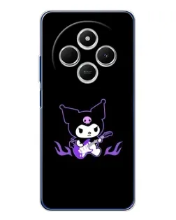 Чехол для Xiaomi Poco C75 с картинкой «Электрическая Kuromi» Чехол для Xiaomi Poco C75 с картинкой «Электрическая Kuromi»