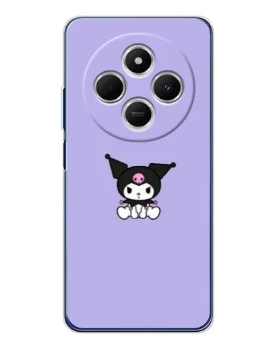 Чохол для Xiaomi Poco C75 з картинкою «Kuromi — фіолетовий мінімалізм» Чохол для Xiaomi Poco C75 з картинкою «Kuromi — фіолетовий мінімалізм»