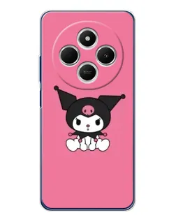 Чехол для Xiaomi Poco C75 с картинкой «Хмурая Kuromi» Чехол для Xiaomi Poco C75 с картинкой «Хмурая Kuromi»
