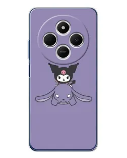 Чехол для Xiaomi Poco C75 с картинкой «Kuromi на лиловом фоне» Чехол для Xiaomi Poco C75 с картинкой «Kuromi на лиловом фоне»