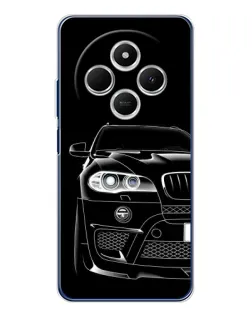 Чехол для Xiaomi Poco C75 с картинкой «Темный силуэт BMW» Чехол для Xiaomi Poco C75 с картинкой «Темный силуэт BMW»