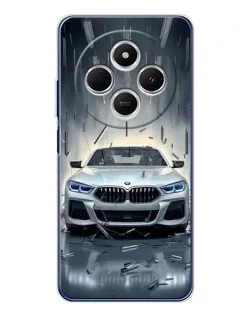 Чехол для Xiaomi Poco C75 с картинкой «BMW в свете фар» Чехол для Xiaomi Poco C75 с картинкой «BMW в свете фар»