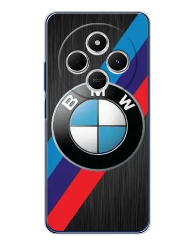 Чехол для Xiaomi Poco C75 с картинкой «BMW M-stripes стиль»