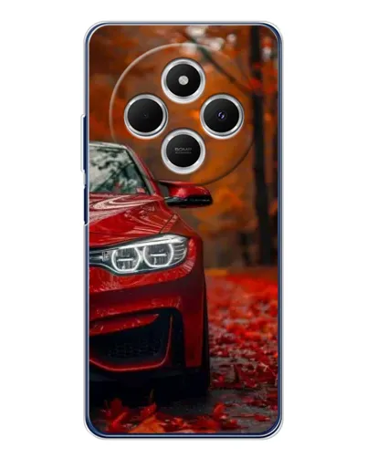 Чехол для Xiaomi Poco C75 с картинкой «Осенняя BMW M4»