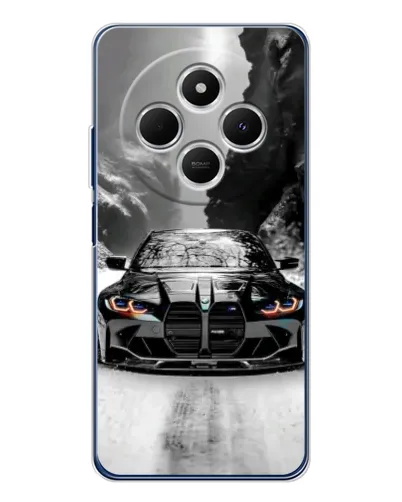 Чехол для Xiaomi Poco C75 с картинкой «BMW — акварельный дрифт» Чехол для Xiaomi Poco C75 с картинкой «BMW — акварельный дрифт»