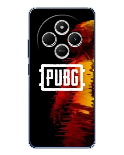 Чохол для Xiaomi Poco C75 з картинкою «Яскравий логотип PUBG»