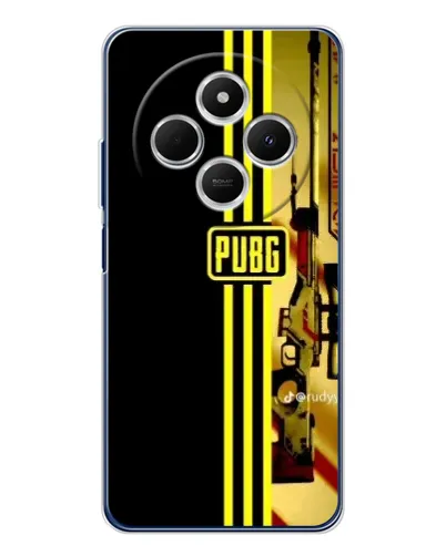 Чохол для Xiaomi Poco C75 з картинкою «PUBG — камуфляжний шолом»