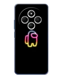 Чехол для Xiaomi Poco C75 с картинкой «Among Us градиент»