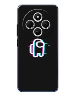 Чехол для Xiaomi Poco C75 с картинкой «Among Us неон»