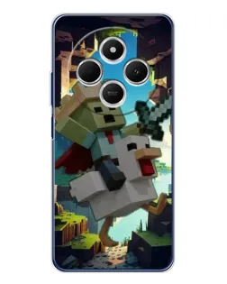 Чохол для Xiaomi Poco C75 з картинкою «Стів та гусь»