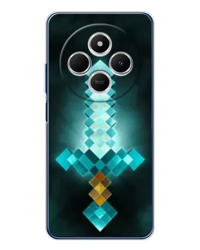 Чохол для Xiaomi Poco C75 з картинкою «Алмазний меч неон» Чохол для Xiaomi Poco C75 з картинкою «Алмазний меч неон»