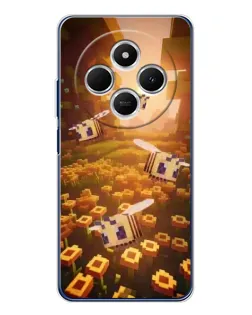 Чохол для Xiaomi Poco C75 з картинкою «Поле соняшників»