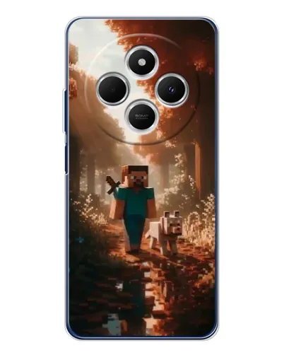 Чохол для Xiaomi Poco C75 з картинкою «Стів у лісі» Чохол для Xiaomi Poco C75 з картинкою «Стів у лісі»
