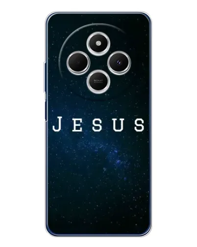 Чехол для Xiaomi Poco C75 с картинкой «Звездное небо Jesus» Чехол для Xiaomi Poco C75 с картинкой «Звездное небо Jesus»
