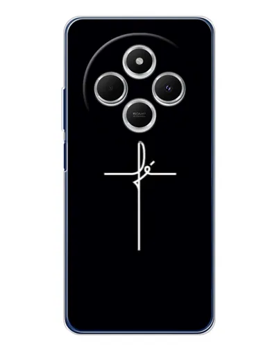 Чехол для Xiaomi Poco C75 с картинкой «Тонкий крест» Чехол для Xiaomi Poco C75 с картинкой «Тонкий крест»