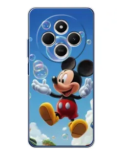Чехол для Xiaomi Poco C75 с картинкой «Mickey и мыльные пузыри» Чехол для Xiaomi Poco C75 с картинкой «Mickey и мыльные пузыри»