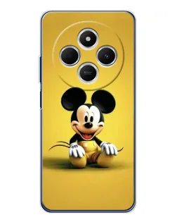 Чехол для Xiaomi Poco C75 с картинкой «Микки на желтом» Чехол для Xiaomi Poco C75 с картинкой «Микки на желтом»