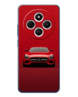 Чехол для Xiaomi Poco C75 с картинкой «Красный Mercedes AMG» Чехол для Xiaomi Poco C75 с картинкой «Красный Mercedes AMG»