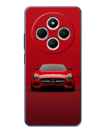 Чехол для Xiaomi Poco C75 с картинкой «Красный Mercedes AMG» Чехол для Xiaomi Poco C75 с картинкой «Красный Mercedes AMG»