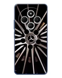 Чехол для Xiaomi Poco C75 с картинкой «Диск Mercedes» Чехол для Xiaomi Poco C75 с картинкой «Диск Mercedes»