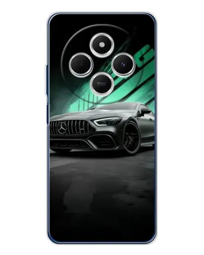 Чехол для Xiaomi Poco C75 с картинкой «Темный Mercedes AMG» Чехол для Xiaomi Poco C75 с картинкой «Темный Mercedes AMG»