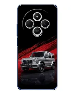 Чехол для Xiaomi Poco C75 с картинкой «Mercedes G-Class красный» Чехол для Xiaomi Poco C75 с картинкой «Mercedes G-Class красный»