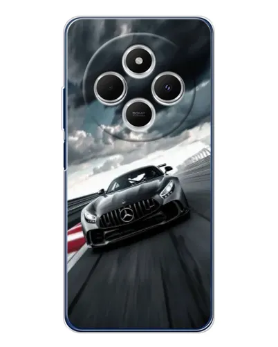 Чехол для Xiaomi Poco C75 с картинкой «Гоночный Mercedes AMG» Чехол для Xiaomi Poco C75 с картинкой «Гоночный Mercedes AMG»