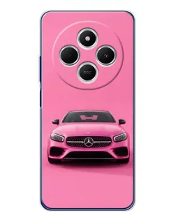 Чехол для Xiaomi Poco C75 с картинкой «Розовый Mercedes AMG» Чехол для Xiaomi Poco C75 с картинкой «Розовый Mercedes AMG»