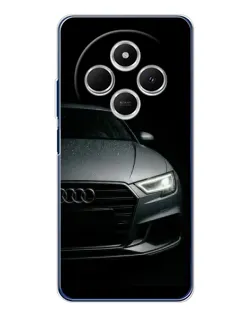 Чехол для Xiaomi Poco C75 с картинкой «Audi — детализация кузова» Чехол для Xiaomi Poco C75 с картинкой «Audi — детализация кузова»