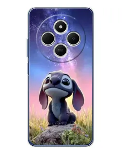 Чехол для Xiaomi Poco C75 с картинкой «Стич на рассвете»