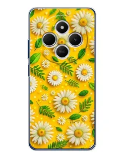 Чехол для Xiaomi Poco C75 с картинкой «Ромашковое солнце» Чехол для Xiaomi Poco C75 с картинкой «Ромашковое солнце»