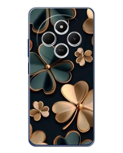 Чехол для Xiaomi Poco C75 с картинкой «Клевер в золоте» Чехол для Xiaomi Poco C75 с картинкой «Клевер в золоте»