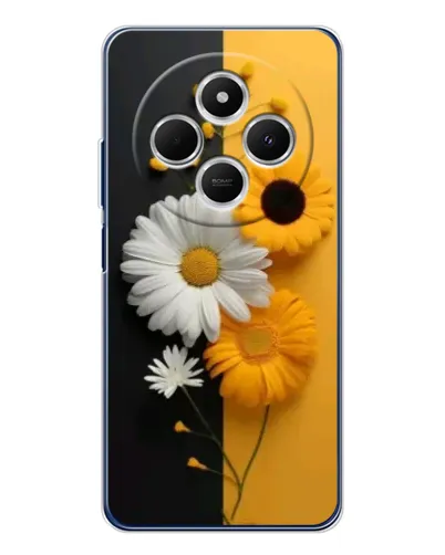 Чехол для Xiaomi Poco C75 с картинкой «Подсолнух и ромашка» Чехол для Xiaomi Poco C75 с картинкой «Подсолнух и ромашка»