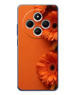 Чехол для Xiaomi Poco C75 с картинкой «Оранжевые герберы» Чехол для Xiaomi Poco C75 с картинкой «Оранжевые герберы»