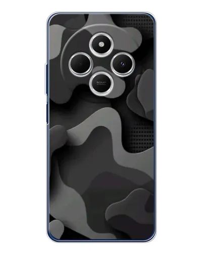 Чохол для Xiaomi Poco C75 з картинкою «Темний абстрактний камуфляж» Чохол для Xiaomi Poco C75 з картинкою «Темний абстрактний камуфляж»