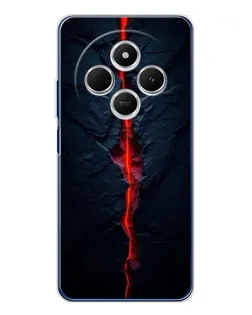 Чехол для Xiaomi Poco C75 с картинкой «Kрасная лавовая трещина» Чехол для Xiaomi Poco C75 с картинкой «Kрасная лавовая трещина»
