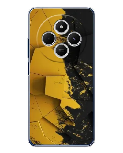 Чохол для Xiaomi Poco C75 з картинкою «Золоті уламки геометрії» Чохол для Xiaomi Poco C75 з картинкою «Золоті уламки геометрії»