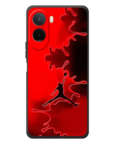 Чехол для Xiaomi Poco C81 Pro с картинкой «Jordan Red Smoke» Чехол для Xiaomi Poco C81 Pro с картинкой «Jordan Red Smoke»
