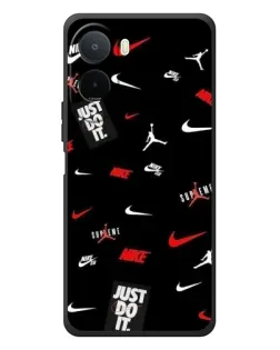 Чехол для Xiaomi Poco C81 Pro с картинкой «Nike Mix Pattern»