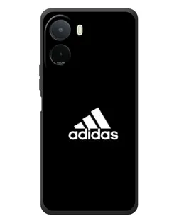 Чехол для Xiaomi Poco C81 Pro с картинкой «Черная классика Adidas»