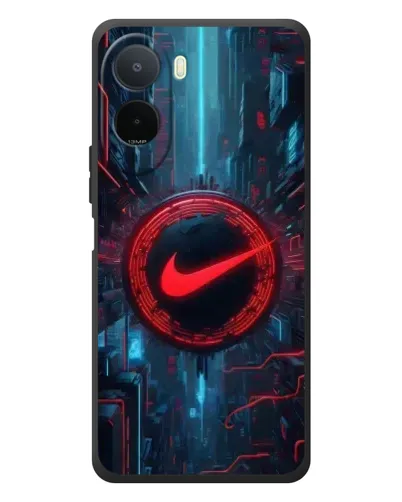 Чехол для Xiaomi Poco C81 Pro с картинкой «Техногенный стиль Nike» Чехол для Xiaomi Poco C81 Pro с картинкой «Техногенный стиль Nike»