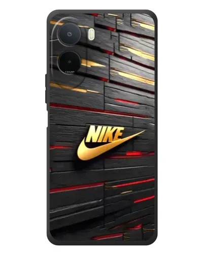 Чехол для Xiaomi Poco C81 Pro с картинкой «Золотой Nike на металле» Чехол для Xiaomi Poco C81 Pro с картинкой «Золотой Nike на металле»