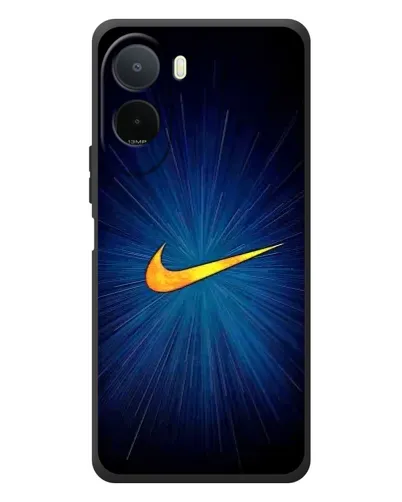 Чехол для Xiaomi Poco C81 Pro с картинкой «Синий пульс Nike» Чехол для Xiaomi Poco C81 Pro с картинкой «Синий пульс Nike»