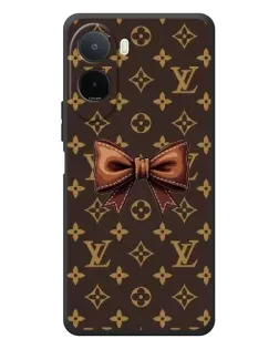 Чехол для Xiaomi Poco C81 Pro с картинкой «LV с бантом»