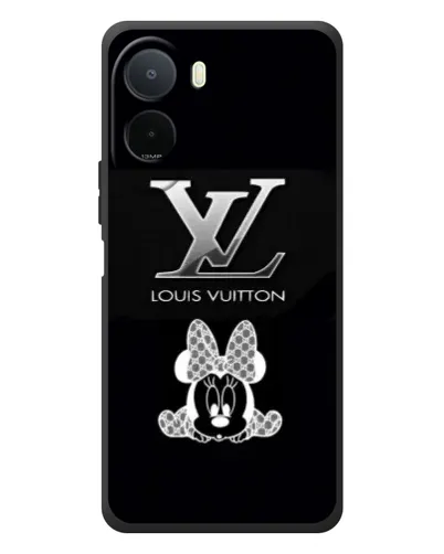 Чехол для Xiaomi Poco C81 Pro с картинкой «LV и Минни Маус»