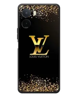 Чехол для Xiaomi Poco C81 Pro с картинкой «LV — золотые искры»